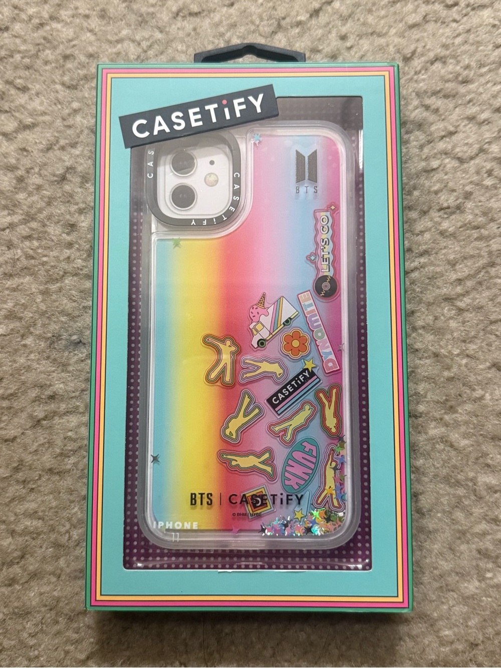 Casetify x BTS Liquid Charms iPhone 11 Case